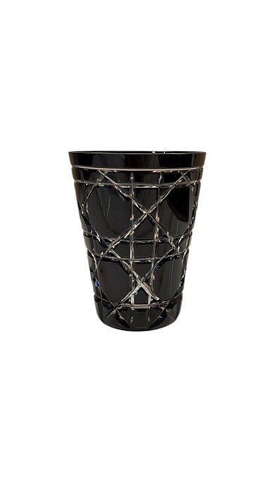 Copo Cristal Bragança Preto para Festas