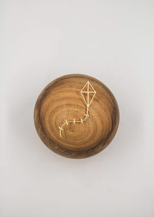 "Decoração de Parede de Madeira Tempo de Pipa"