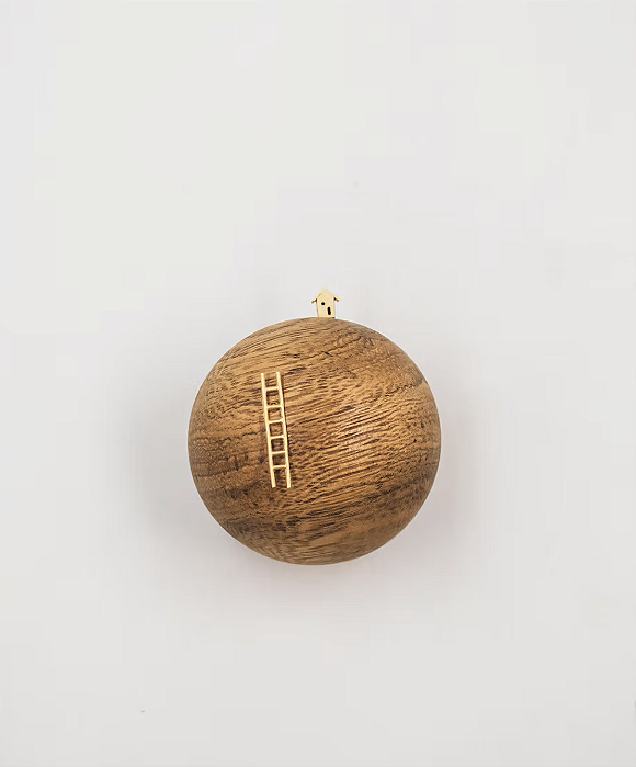 Escultura de Parede Capítulo II Lugares em Madeira