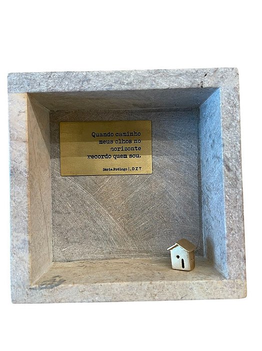Escultura Quadro Horizontes Internos