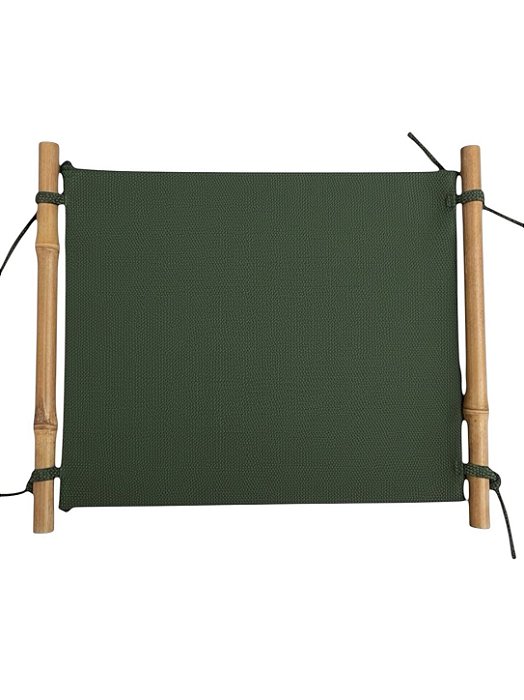 Bandeja de Colo Julia em Bambu Verde Musgo 32x40cm