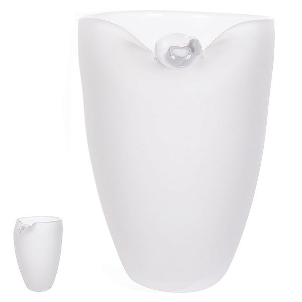 Vaso Vidro Balls Transparente 28 alt X18,5 d