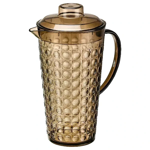 Jarra Acrílico Marrom 1,6L Esfera