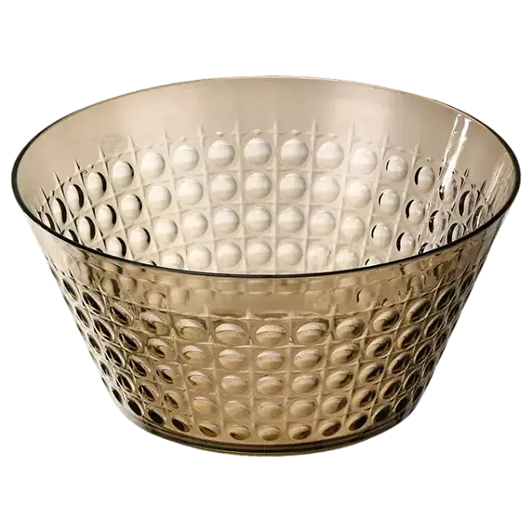 Bowl Acrílico Marrom Esfera G 25cm