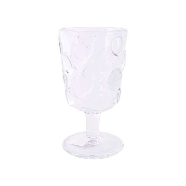 Conjunto 6 Taças Vidro Textura Bolhas 260ml WG0113