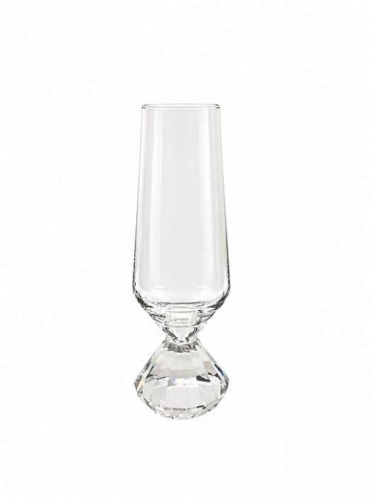 Conjunto 6 Taças de Champanhe Transparente 290ml