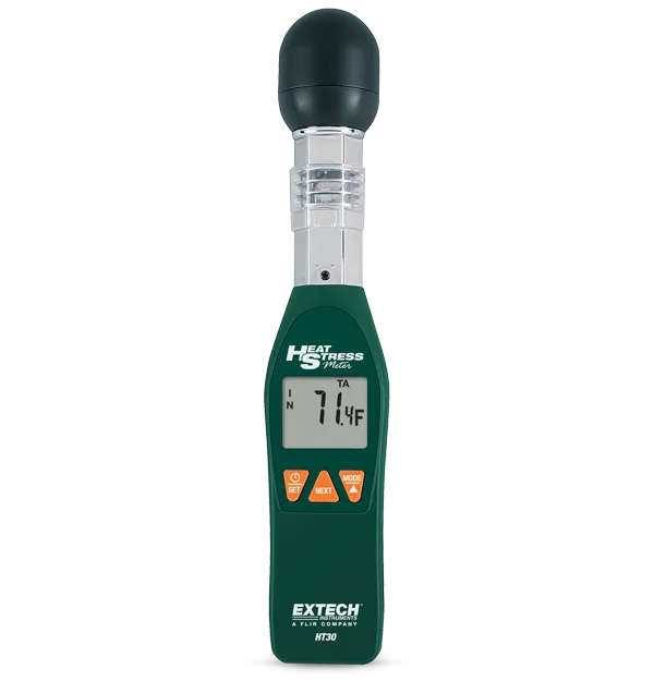 Medidor WBGT de Estresse Térmico Extech HT30