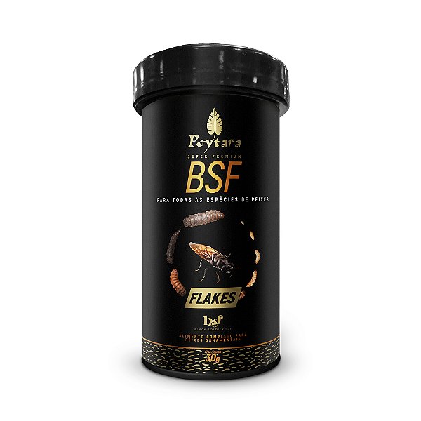 Ração Poytara BSF Black Soldier Fly Flakes