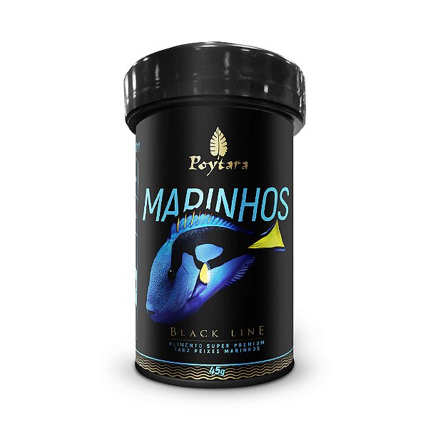 Ração Poytara Black Line para Peixes Marinhos