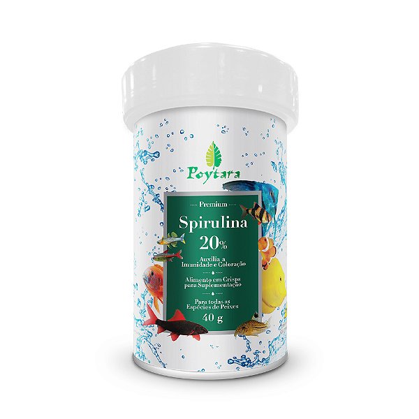 Ração Poytara Spirulina 20%