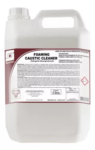 FOAMING CAUSTIC CLEANER 5 LITROS