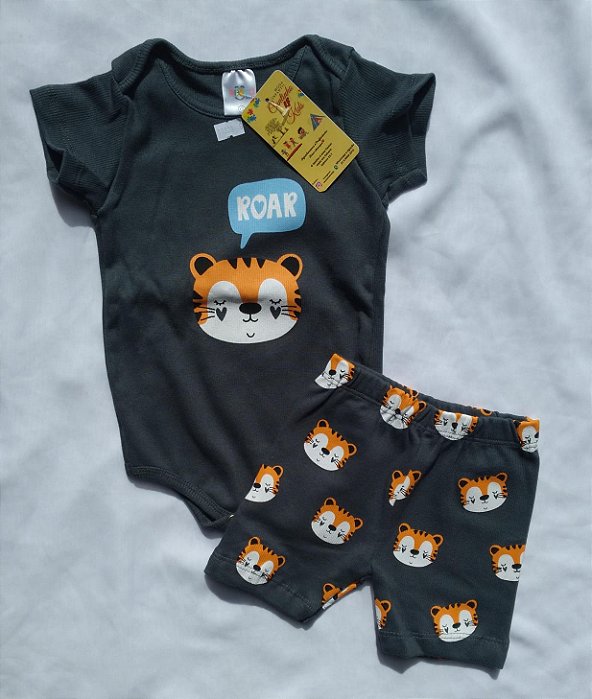 conjunto body gatinho
