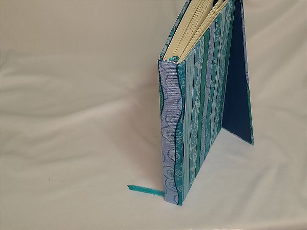 Caderno Azul - Fecho com Imã