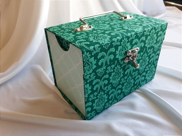 Maleta Porta Joias Verde