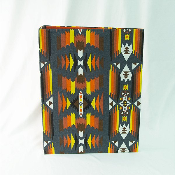 Fichário Tribal Cinza