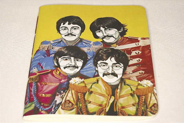 Caderno Flexível Beatles A5