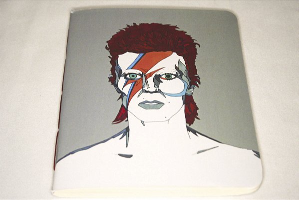 Caderno Flexível David Bowie A5