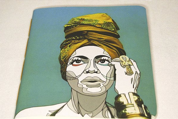 Caderno Flexível Erykah Badu A5