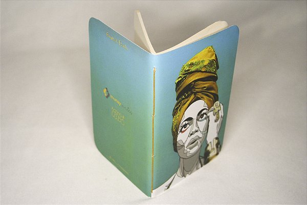 Caderno Flexível Erykah Badu A6