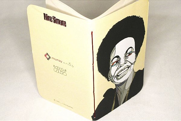 Caderno Flexível Nina Simone A6