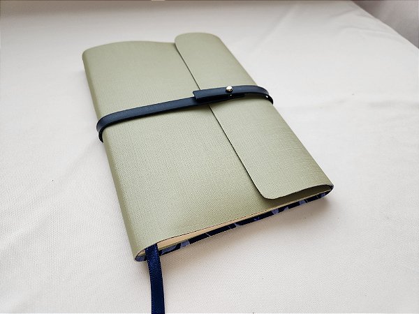 Agenda Capa Sintética Verde