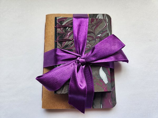 Kit Caderninhos Roxo