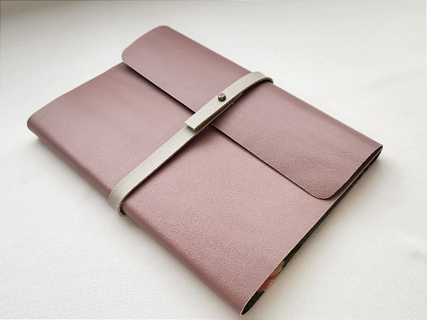 Agenda Capa Sintética Rosa