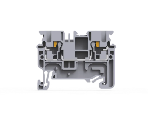 Conector de passagem direta 2.5 mm2 Push-In Cinza :00016062 :CP2.5 -CONNECTWELL