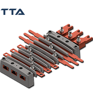 Barramento Trifásico 250A 48 Polos Din com Neutro/ Terra e Trilho Din / Linha Volt Plus: B25T-48- BRUM