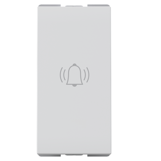 Modulo Pulsador Campainha 10a  110-250v  1 modulo branco Origen n0104 bl - abb
