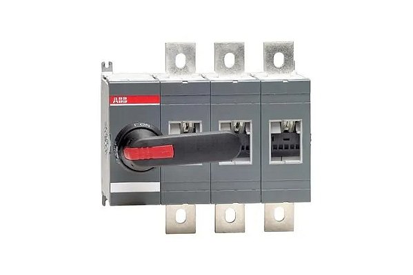 Chave Seccionadora Tripolar S/Base Fusível 690V 630A Acionamento Manual OT630E03P :1SCA022718R8940 -ABB