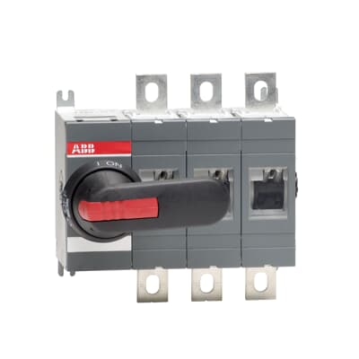 Chave Seccionadora Tripolar s/Base Fusível 690V 315A Acionamento Manual OT315E03P :1SCA022718R8510 -ABB