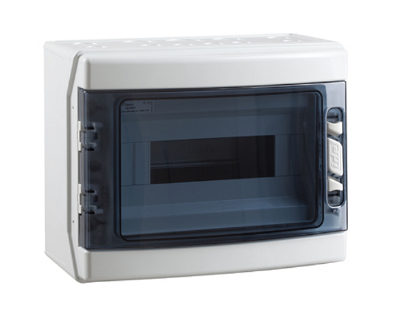 Quadro de Distribuição Poliester Sobrepor 12 DIN Tamanho 1 Proteção UV 1000V :C906976.0000 -WEIDMULLER