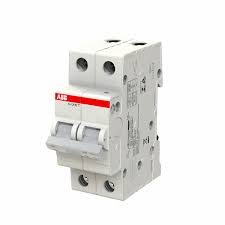 Minidisjuntor Bipolar 25A 5Ka/3Ka em 220V/380V Termomagnético Curva C SJ202T-C25 :2TAZ144200R0254 -ABB