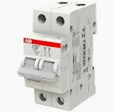 Minidisjuntor Bipolar 32a 5ka/3ka em 220v/380v Termomagnético Curva c sj202t-c32 :2taz144200r0324-abb