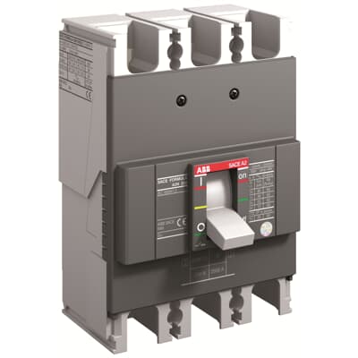 Disjuntor Caixa Moldada Tripolar 160A, 550VCA/250VDC 10kA, A2A 250 TMF 160-1600 3p F F: 1SDA069408R1 - ABB