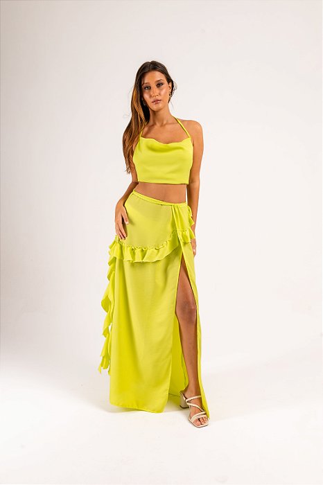 Saia/Vestido Rose Verde