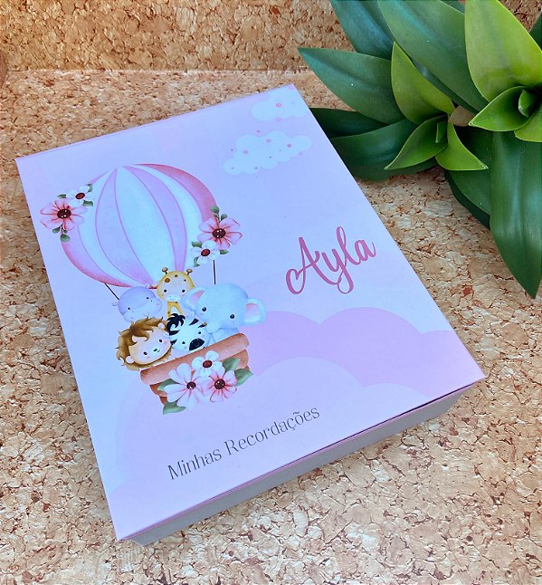 Caixa Personalizada para o Kit do Bebê Básico