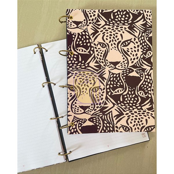 Caderno argolado personalizado