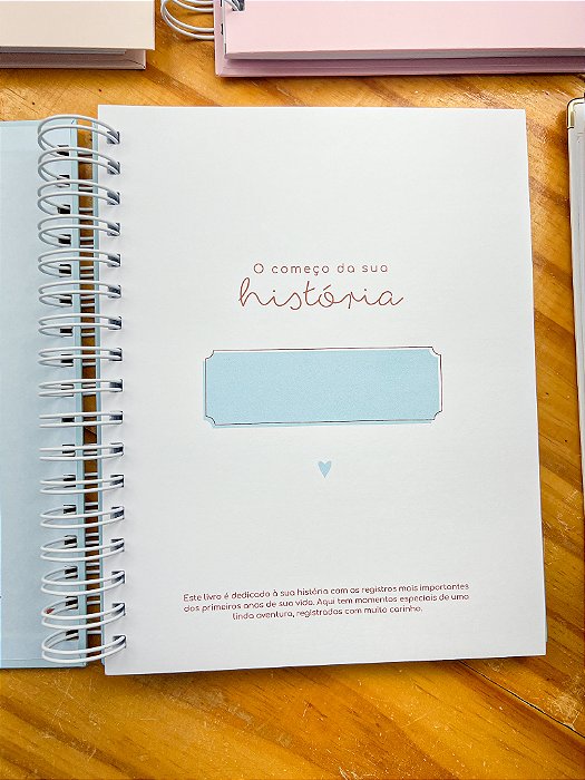 Livro do Bebê G Plus Personalizado - 19x24cm