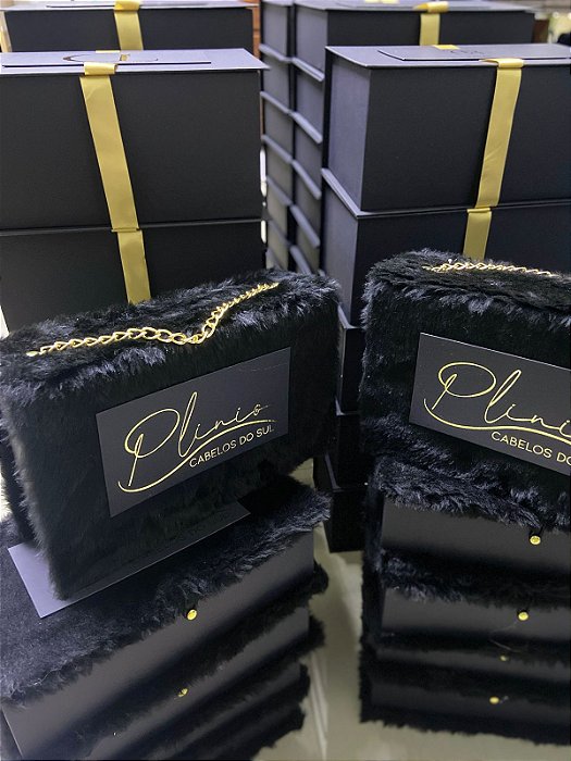 10 Caixa Maleta Pelúcia SEM CORRENTE - 17X14X5