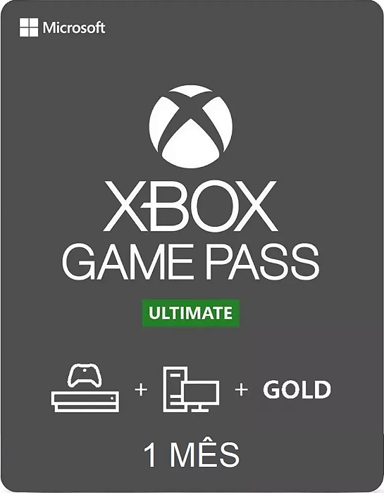 Game Pass Ultimate 1 Mês - Código Digital