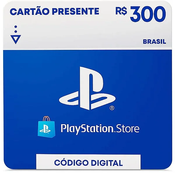 Sony PlayStation Store Gift Card R$ 300 (Digital)