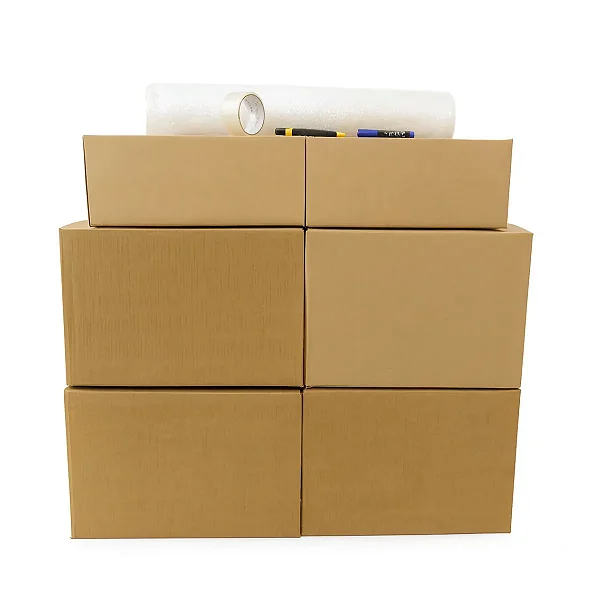 Kit Mudança de Apartamento com 15 Caixas e Utensílios