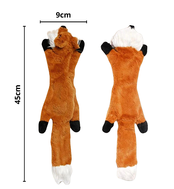 Raposa de Pelúcia para Cães