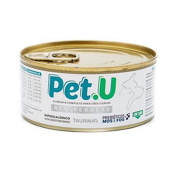 Ração Úmida Cães e Gatos *Recuperação* 180g Pet.U