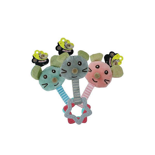 Brinquedo Mordedor para Pet Ratinho