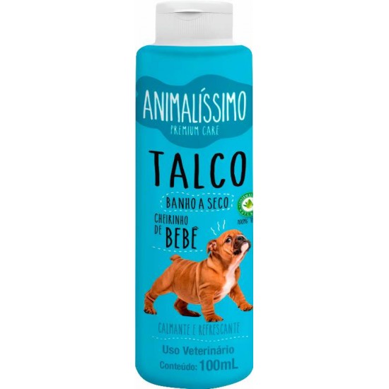 Talco Perfumado para Cães – Aroma de Bebê