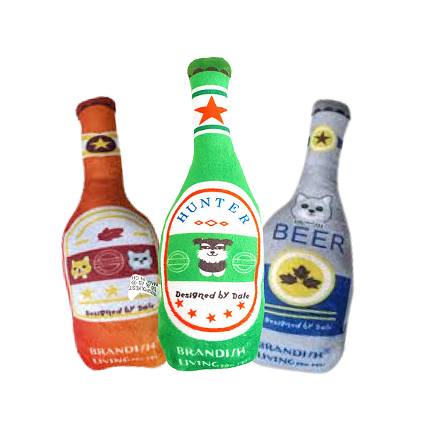 Pelúcias Garrafas de Cerveja