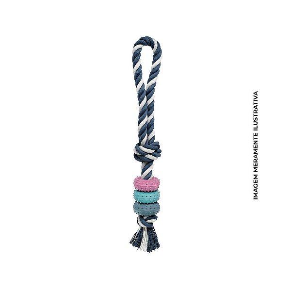 Corda Colorida 4 Argolas